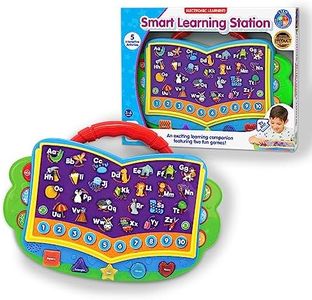 The Learning Journey: Electronic Learning Smart Learning Station – Interactive Preschool Toys & Gifts for Children Ages 3+ - Letters, Numbers, Shapes