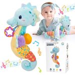 Toyzey Baby Toys 0 3 6 9 12 Months, Musical Sensory Toys for Babies 6-12 Months Baby Gifts 6-12 Months Montessori Toys for Babies Newborn Toys 0-3 Months Baby Essentials for Newborn Toddler Toys