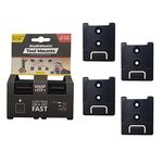 StealthMounts Tool Mounts for Stanley/Porter Cable 18/20v | Cordless Tool Holders for Stanley/Porter Cable 18/20v Tools | 4 Pack | Black Stanley/Porter Cable 18/20v Tool Organisers