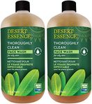 Desert Essence Thoroughly Clean Face Wash(2Pk) - 32 Fl Oz