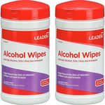 LEADER Alcohol Wipes, Alcohol Isopr