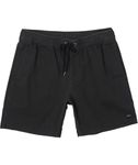 RVCA Mens Escape Elastic Short - Black | S