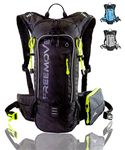 FREEMOVE Hydration Backpack Hiking Gear . Durable, Lightweight, Adjustable, Water Resistant, Multiple Compartments Camel Backpack. Water Bladder is NOT Included