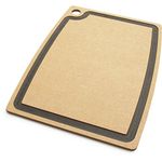 Epicurean Gourmet Series Cutting Board with Juice Groove, 17.5-Inch by 13-Inch, Natural/Slate