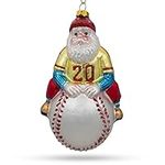 Festive Santa Baseball Player - Han