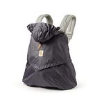 Ergobaby Windcover and Raincover, wind protection and rain protection for all Ergobaby baby carriers, water-repellent cover, Charcoal