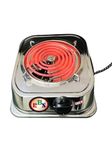 RBS ISI MARK ELEMENT Electric Stove 2000 Watt HOTMAK Coil Stove (Copper Wire with 15 Amp Power Plug) / Electric Cooking Heater/G Coil Hot Plate Cooking Stove