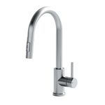 TRE Home Kitchen Faucet Kitchen Faucets with Pull Out Sprayer, Kitchen Sink Faucet, Kitchen Tap, RV Kitchen Faucet, Laundry Faucet, Bar Faucet, Kitchen Faucet Stainless Steel (Brushed Nickel)