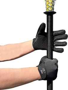 Kayak Gloves - Full Finger Black Rowing Gloves with Anti Slip Palm- Ideal for Kayaking, Paddling, Sculling, Fishing, Watersports, Sailing, Jet Ski and More. for Men and Women (XS (Fits 5.5”-6.5”)