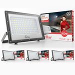 Murphy Steller LED 100W LED Flood Light, IP65 Rated Outdoor Light Pack of 4 (Cool White, BIS Approved)