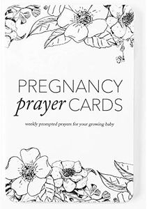 DUNCAN & STONE PAPER CO. Pregnancy Prayer Cards for Parents/Grandparents (20 Cards) - One-of-a-Kind Pregnancy Congratulations Gift - Bible Verse Cards - New Mom Essentials