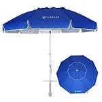 AMMSUN 8ft Beach Patio Umbrella Hea