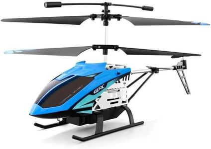 Viaana Kids Store Remote Control Helicopter for Kids&Beginners–2 Channel RC Indoor Flying Toy with Dual Rotors,Gyro Stabilization,LED Lights,Rechargeable Battery&Controller–Durable Mini Drone Chopper