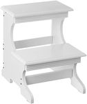 Frenchi Home Furnishing Crestside 2 - Step Wood Step Stool