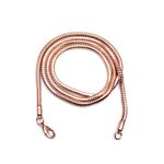 100% Copper Snake Chain Necklace, Oxidized Copper, Pure Copper, Solid Handmade Jewelry Gift For Unisex, 16 Inches, Copper, No Gemstone