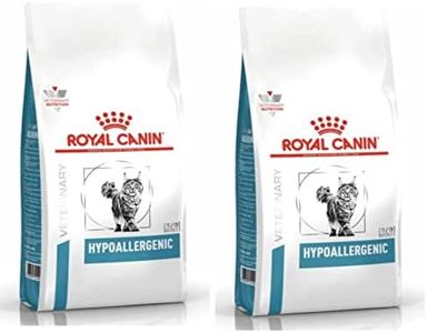 Royal Canin Veterinary Hypoallergenic | Pack Double | 2 x 400 g | Aliment Complet diététique pour Chats Adultes | pour réduire Les Allergies et Les symptômes d'intolérance aux nutriments