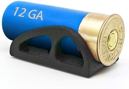 12 Gauge Shotgun Shell Holder – Tactical Ammo Carrier – PA12 Plastic Mount with Screw Hole – Compatible with Most 12GA Shotguns – Durable Shell Rack for Hunting and Range (1)