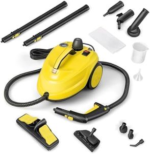 Vantro CSC01 Steam Cleaner Pressurized Steamer for Cleaning Carpet, Car, Windows 2.0L Tank 2000W with Pressure Gauge & German Technology