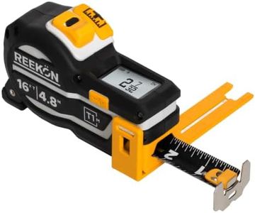 REEKON T1M Utility 16 ft Digital Tape Measure for the Job Site