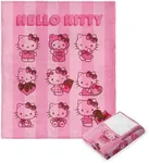 Northwest Hello Kitty Silk Touch Throw Blanket, 50" x 60", Sweetie Treats