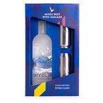 Grey Goose Vodka Magnum Gift Set, with Complimentary Soda Cans, 1.75 Litre Bottle