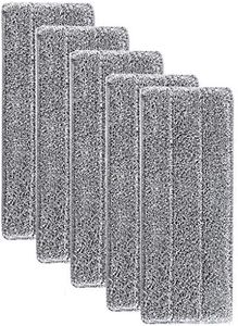 Serpillères en Microfibre pour Balai Lave-Sol Housse de Nettoyage de Rechange La Tête de Ménage de Vadrouille pour Balai Plat Lingettes de Nettoyage 33x12mm Serria