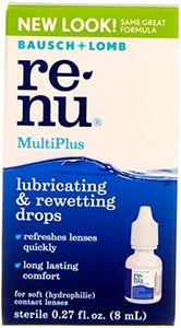 Bausch & Lomb ReNu MultiPlus Lubricating and Rewetting Drops 0.27 oz (Pack of 3)