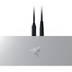 Razer Thunderbolt 5 Dock: 10 Ports w/M.2 Storage Slot - Triple 4K Displays at 144 Hz or Single 8K at 60 Hz - Thunderbolt Share Enabled - 140W Power Delivery - Connect 3 TB5 Devices - Mercury