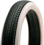 Raleigh - T1703-20 x 1.75 Inch Whitewall Low Rolling Resistance Children's Bicycle Tyre for Paved and Tarmac Surfaces