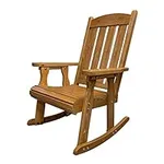 Wooden Rocking Chair with Comfortab