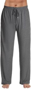 #followme Super Soft Men's Polyspandex Pajama Pants with Pockets 45904-HGRY-XL