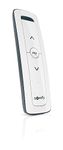 Somfy Situo 1 Pure Remote - Single Channel Replacement Remote for Somfy Blinds & Shades - Hand Held Omni-Directional Remote Control - mySomfy Saves Your Favorite Position - Clean White Tone - #1870571