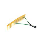 Jost HR 16E One-Sided with 16 Teeth of Plastic/Metal Rake, Multi-Colour, 64x39.5x10.5 cm