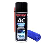 UNIESHINE AC Vent & Duct Cleaner Foam Spray 500ml (415g) - Odour Neutralizer with Pipe & Microfiber Cloth for Effective Hygiene & Deep Cleaning - Pack of 1