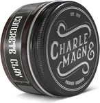 Charlemagne Concrete Clay – Super Strong Hold – Matte Look Pomade – Hair Wax for Men and Men – 100 ml – Grease-free – Styling Cream – Hair Wax Made in UK – Barber Quality