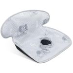 COOLBEBE Car Seat Protector for Potty Training, 11.8in Dry Waterproof Car Seat Liner Toilet Training for Baby Infant Toddler, Piddle Pads Cover Car Seat Pad for Strollers & Carseat (Grey,1PC)