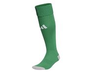 adidas Unisex Milano 23 Socks, Team Green/White, 6.5-8