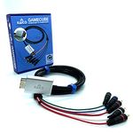 Kaico Component Cable Adapter Lead for the Nintendo GameCube Running GCVideo Lite Software – Supports Full Video and Audio. A Simple Plug and Play Gamecube component cable