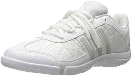 adidas Performance Triple Cheer Scarpe, Bianco/Grigio Granito/Chiaro Grigio, 5 M Us