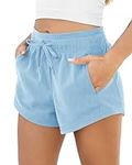 ODODOS Women's Sweat Shorts with Po