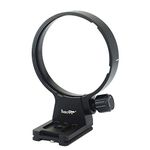 Haoge LMR-SM140S Tripod Mount Ring for Sigma 100-400mm F5-6.3 DG DN OS Lens Sony E Mount,Fuji X Mount,L Mount and 105mm F1.4 Art Lens Collar Replacement Foot Stand Base Built-in Arca Swiss Type Plate