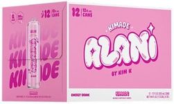 (12 pack) Kimade - Alani Nu Energy Drink (12 fl. oz) - Refreshing Strawberry Lemonade - Kimade by Kim Kim Kardashian