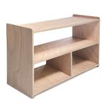 Furnio Montessori Shelf For Kids- Wooden Toy Storage Shelf For Independent Play- Toddler Furniture For Bedroom,Nursery,Or Playroom Storage- Baby Essentials For New Moms- Earth-Friendly Toddler Storage