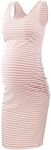 BBHoping Women's Maternity Sleeveless Dresses Maternity Tank Dress Mama Baby Shower Pregnancy Dress