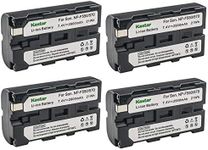 Kastar NP-F570 Battery (4-Pack) for Sony L Series InfoLithium Battery NP-F570, NP-F550, NP-F530, NP-F330 and Sony DCRVX2100, HDRFX1, HD1000U, HVRZ1U, HXR-NX5U, NEX-FS100 Cameras