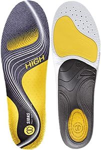 Sidas 3FEET Activ' High Insoles - Yellow/Black, L: 8-9