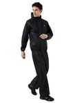 Wildcarft HYPADRY™ 2 Men Classic Solid Rain Cheater Suit (43139) (L, Black)