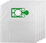 Ecoclean Cloth Hepaflo Type Hoover Bags for Numatic Henry Hetty Vacuum Cleaners (Pack of 5)