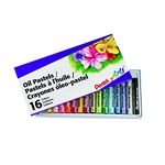 Pentel Arts Oil Pastels, AP Certified Non-Toxic, Artist Quality, Safe for at Home or in the Classroom, Box of 16 Colours