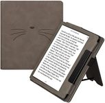 kwmobile Case Compatible with Amazon Kindle Oasis 10. Generation Case - Cover for eReader with Magnetic Closure - Grey